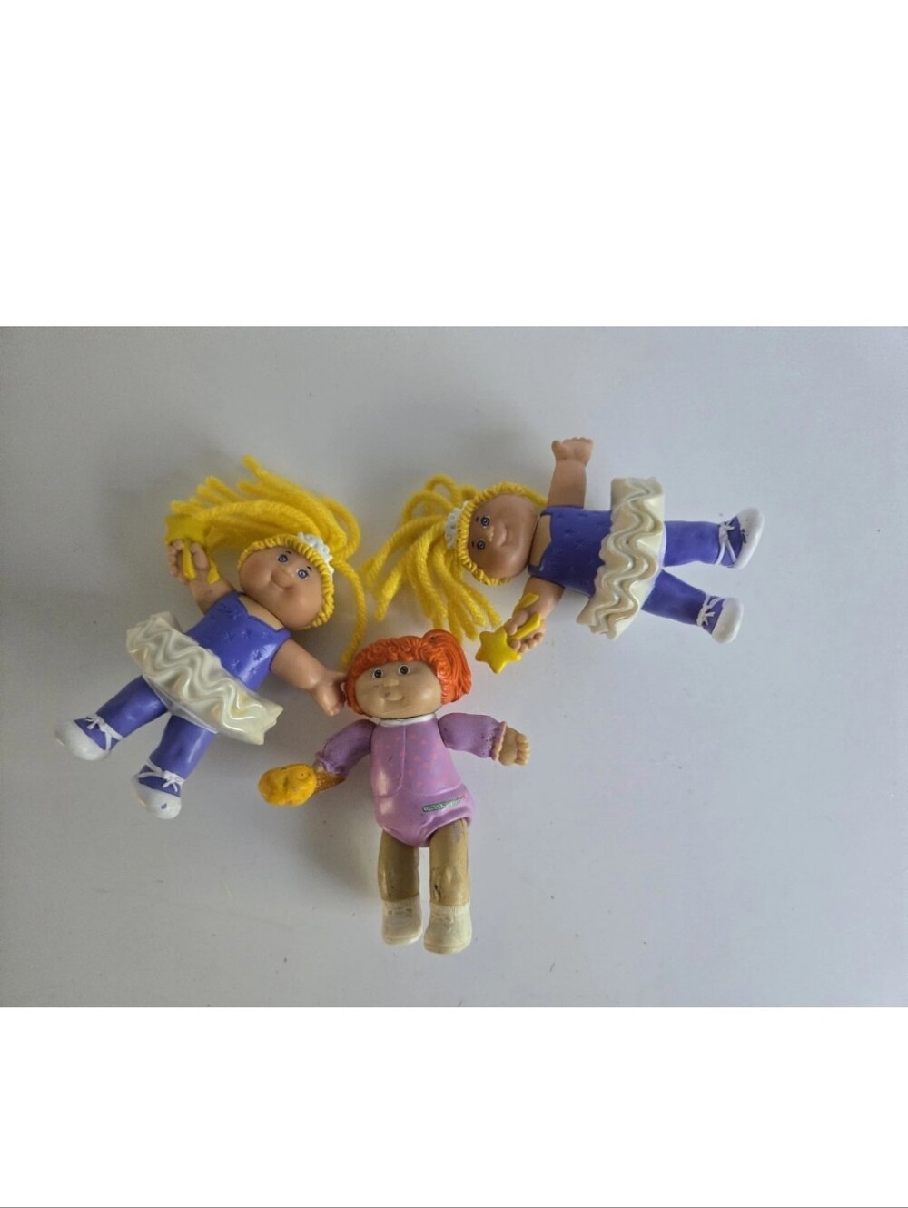 Cabbage Patch Kid Toy Figure Figurine Lot Vintage